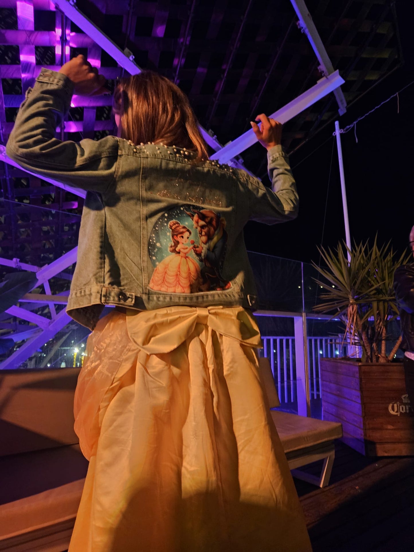 Cazadora Novia D*sney Night