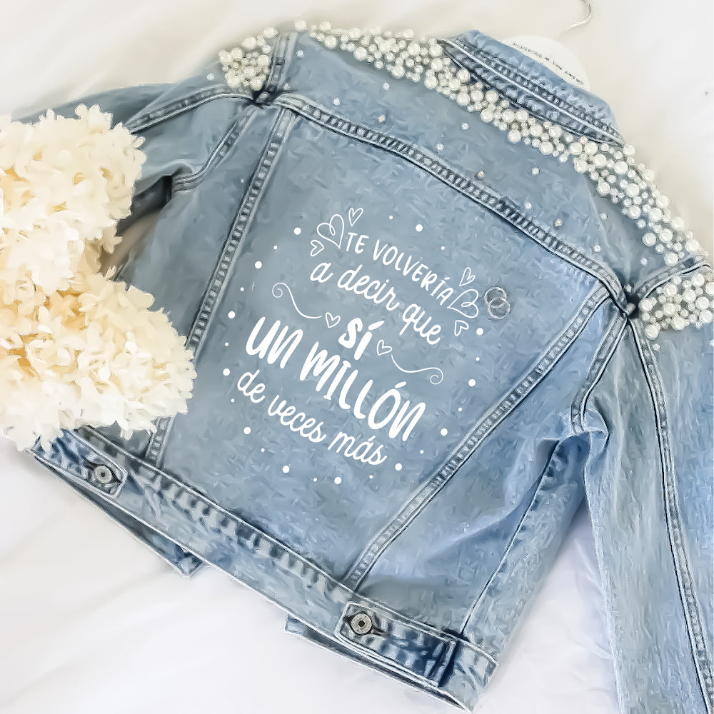 Cazadora Novia Said Yes - Albea Meraki