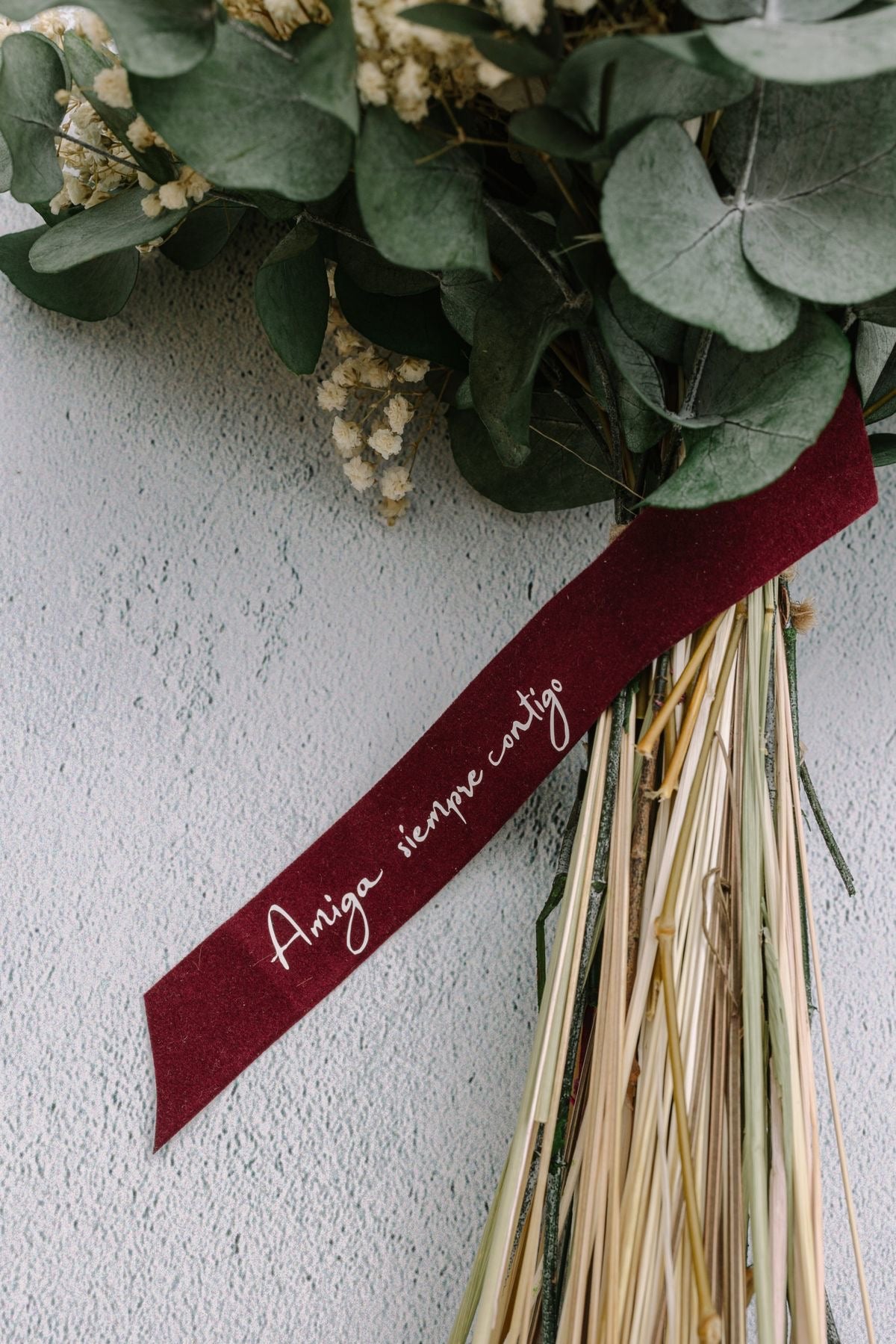 Lazo Novia Terciopelo Personalizado - Albea Meraki