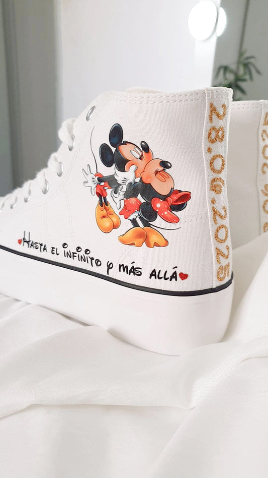 Zapatillas Plataforma Novia