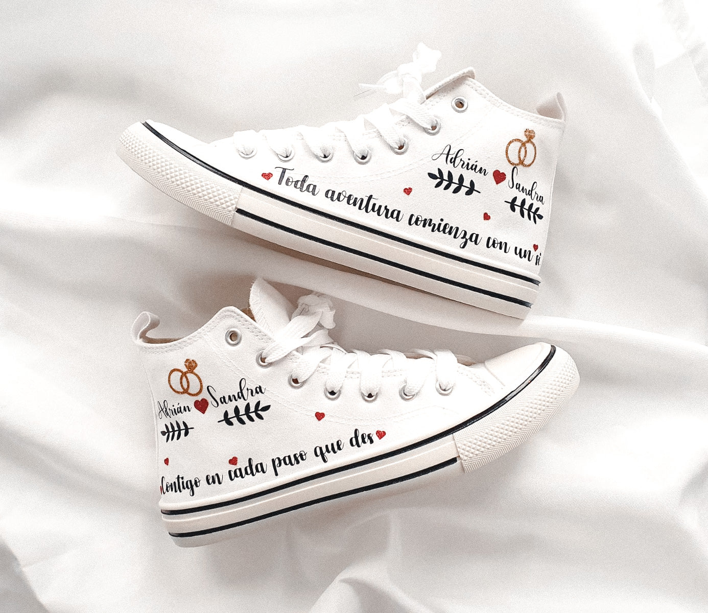 Zapatillas Novia Altas - Albea Meraki