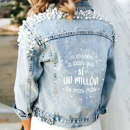 Cazadora Novia Said Yes - Albea Meraki