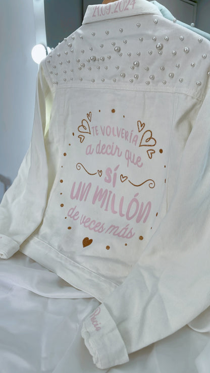 Cazadora Novia Si Quiero - Albea Meraki