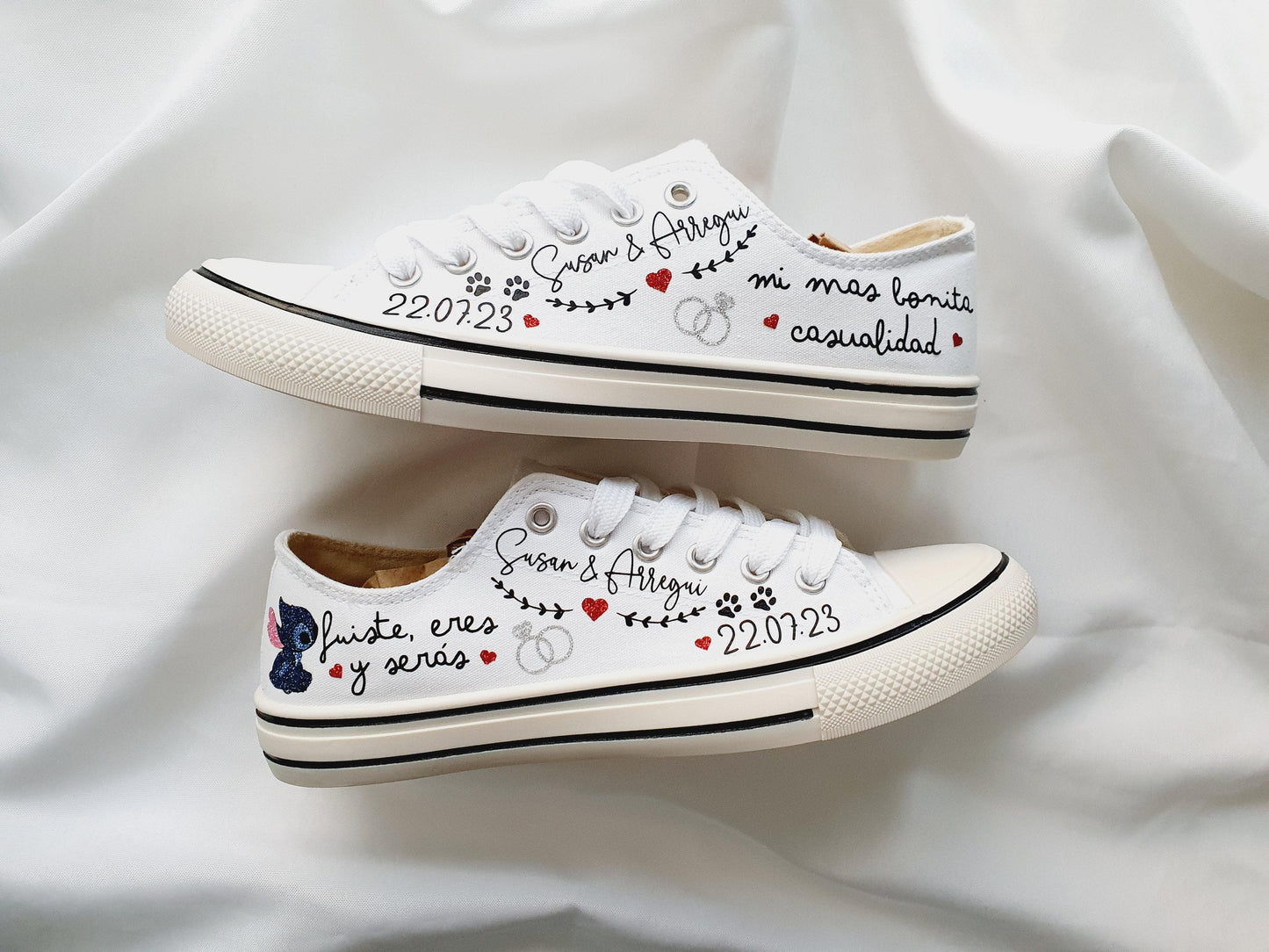 Zapatillas Novia Stitch - Albea Meraki