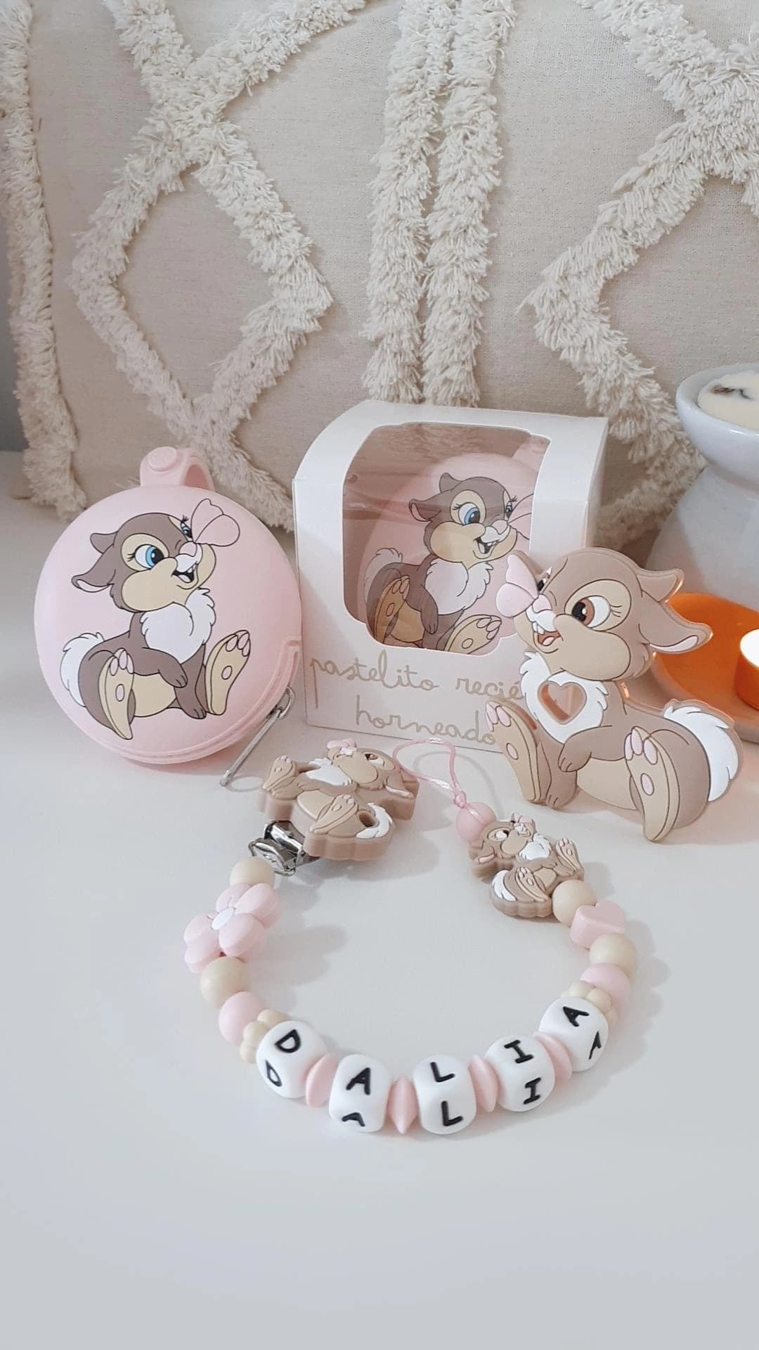 Chupetero Miss Bunny 🐰