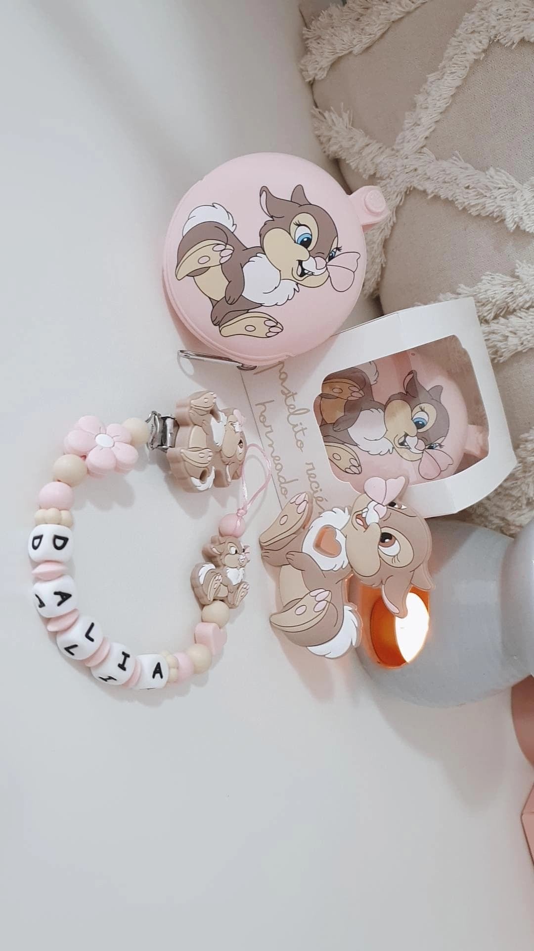 Chupetero Miss Bunny 🐰