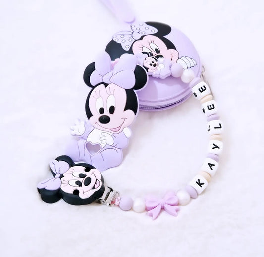 Chupetero Minnie Lila 💜