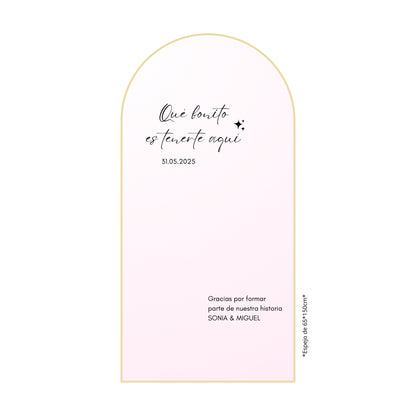 Vinilo adhesivo – «Que bonito es tenerte aqui» 💗