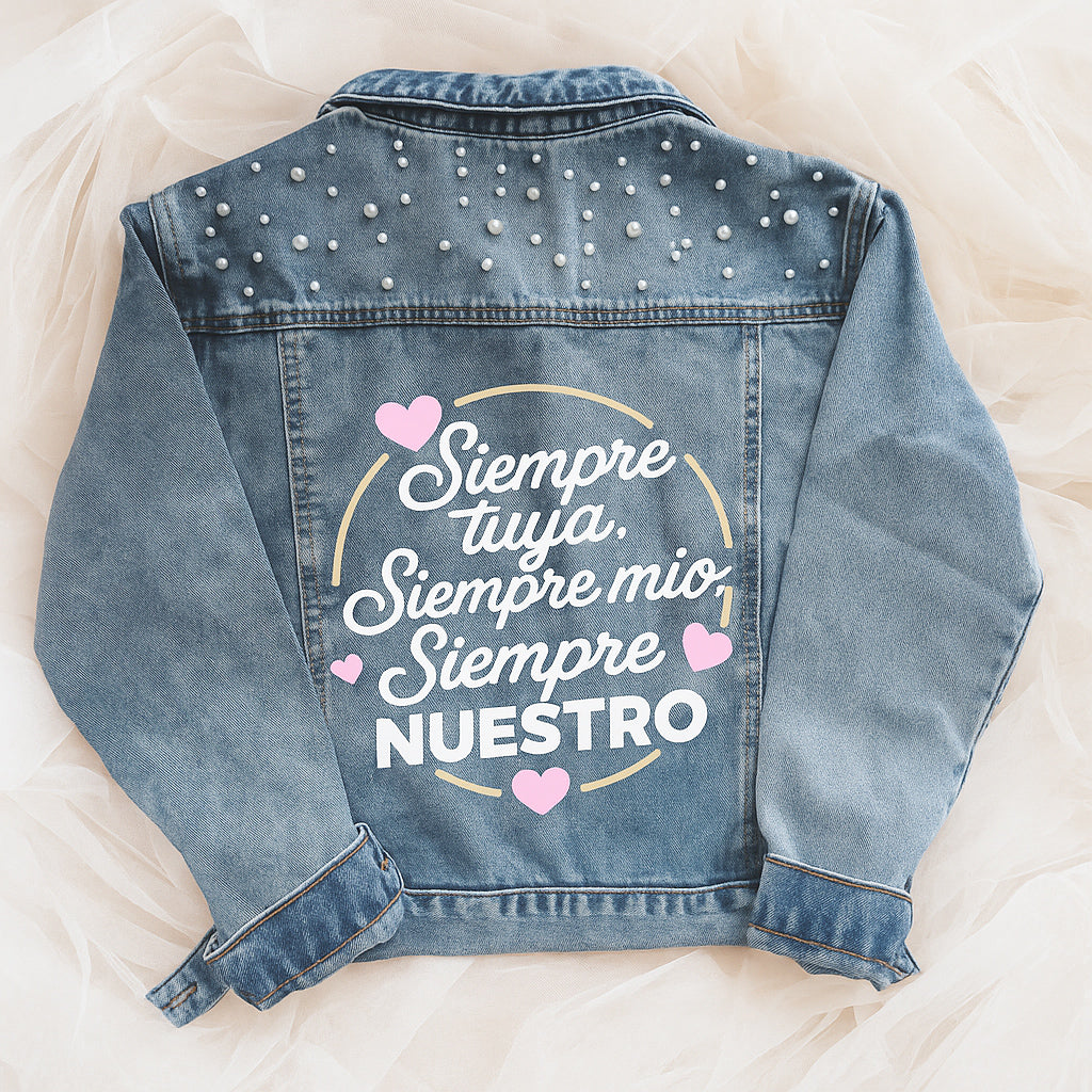 Cazadora Novia “Be Mine”